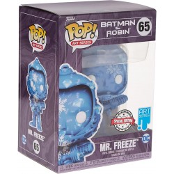 FUNKO POP Batman & Robin - Mr. Freeze with Protector (Art Series) #65